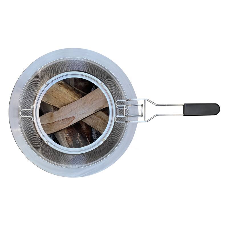 HotShot™ 25" Wood Burning Fire Pit Mesh Screen On Sale Bed Bath